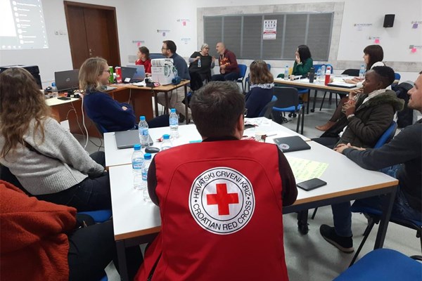 Hrvatski Crveni križ sudjeluje na međunarodnom treningu za traženje nestalih osoba